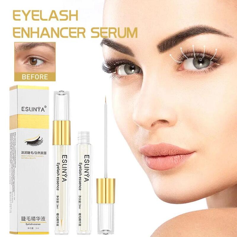 Rapid Growth Of Eyelash Nutrient Solution Black Curl Naturally Magnifies The Eyes Plump Eyelash Eyebrow Liquid Essence Mascara