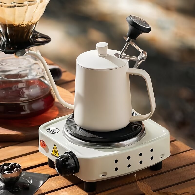 Termómetro para olla de café, botella de leche con Clip de acero inoxidable 304, medición de temperatura precisa y rápida, accesorios para café