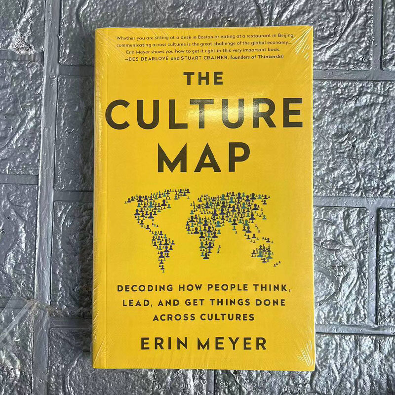 แผนที่วัฒนธรรมโดยการถอดรหัส Erin MEYER วิธีที่ผู้คนคิดนำและทำสิ่งต่างๆหนังสือปกอ่อนเป็นภาษาอังกฤษ