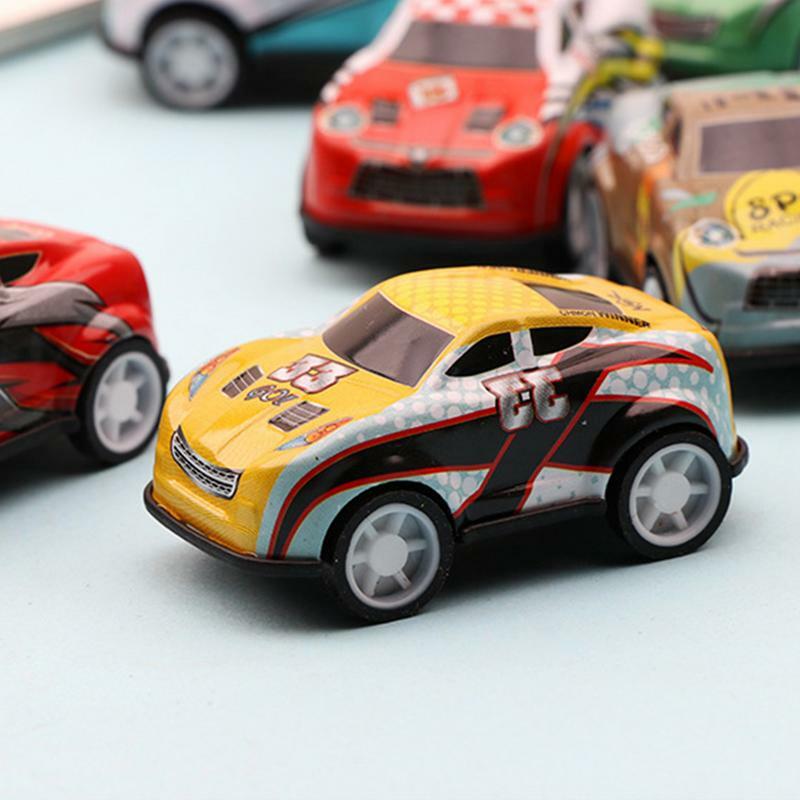 Alloy Car Model Mini Alloy Car Toys Boys Gifts Mini Race Car Pull Back Alloy Car Toy Set Vehicle Toys Prize Box Toys favors