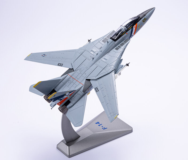 Fighter Model of Bounty Hunter, Squadron Alloy, Coleção de Produtos Acabados, AF US F-14A, VF-2, 1: 72