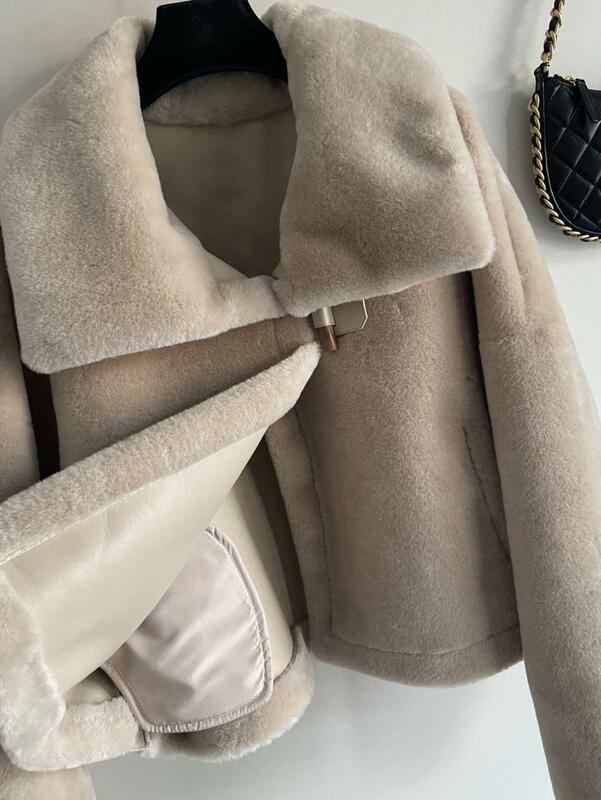 快適な暖かい毛皮のファッション、カジュアルでシンプルな雰囲気、新しい秋冬、1202、2021