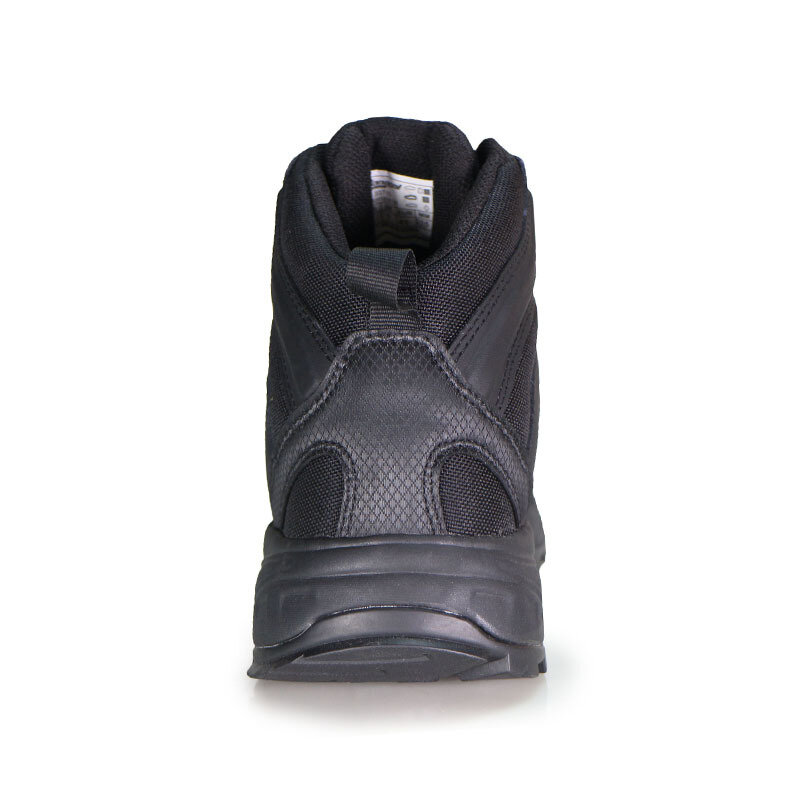 Tactical exterior dever treinamento sapatos, preto automático fivela sapatos, resistente ao desgaste, rápido ligar e desligar