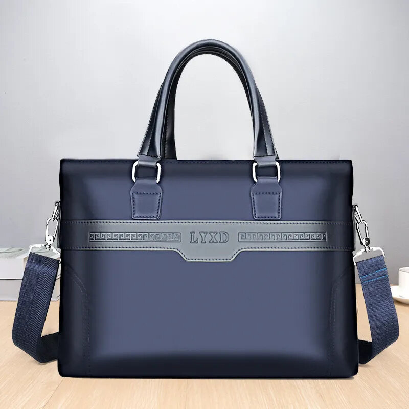 Slip da uomo nuovi di moda con cerniera borsa da lavoro per Laptop borsa a tracolla da uomo Casual borsa a tracolla per ufficio