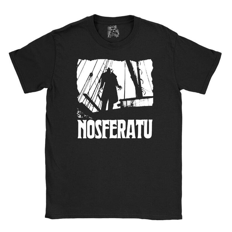 Camiseta de Nosferatu a Symphony of Horror 1922, película F. W. Murnau