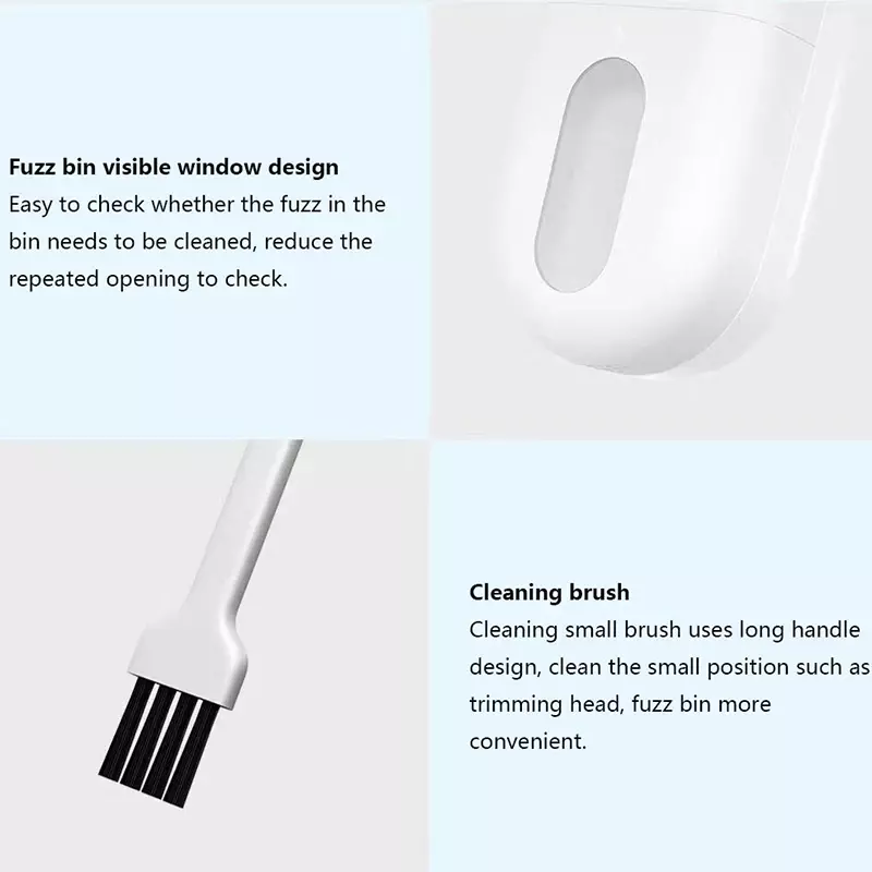 XIAOMI MIJIA Hairball Trimmer 5 Blade Head Clothing Sweater Epilator Rechargeable Portable Shaver