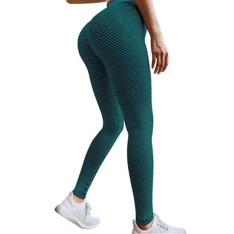 Modne damskie patchworkowe spodnie sportowe do jogi sportowe z wysokim stanem podnoszenie pośladków obcisłe spodnie kobiece legginsy