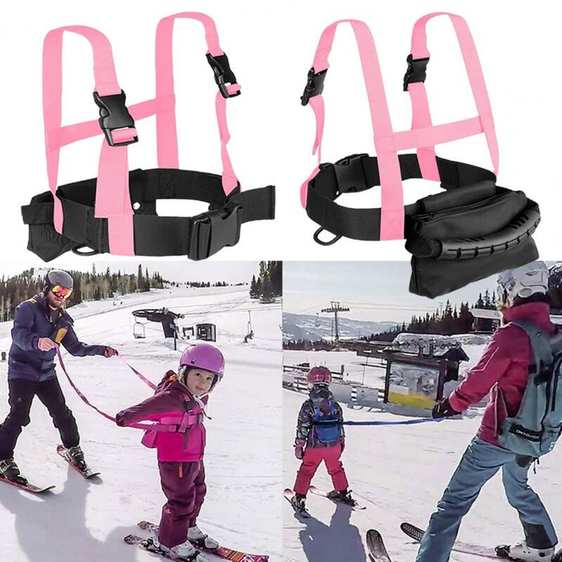 Ceinture d'épaule de ski ajustable et détachable, 1 ensemble, Anti-casse, résistante aux déchirures, pour enfants, équipement de snowboard