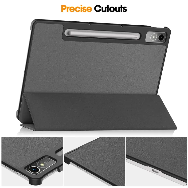 Nieuw Voor Lenovo Tab P12 Case 12.7 Inch 2023 Tri-Opvouwbare Stand Magnetische Smart Cover Voor Lenovo Xiaoxin Pad Pro 12 7 12.7 Case