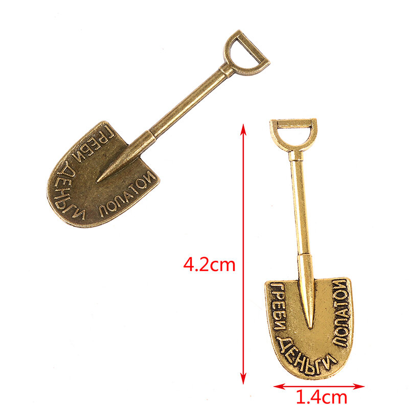 1:12 Dollhouse miniaturowy przybornik metalowy klucz Spade Axe Hammer narzędzie ogrodnicze