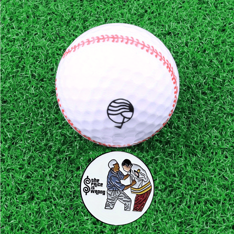 Tanda bola Golf logam Universal-topi magnetik garpu hijau-Aksesori Golf untuk pria dan wanita-hadiah bagus untuk pecinta Golf