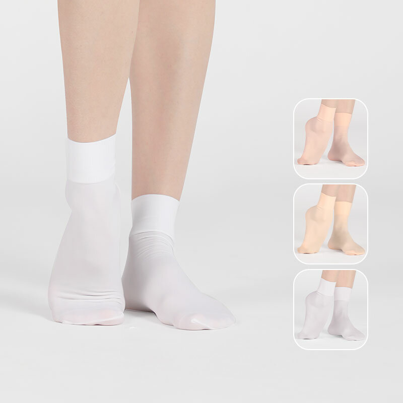 Professional Ballet Socks Women Girls Dance Socks Breathable Pilates Yoga Socks Kids Dance Stockings