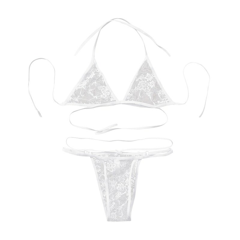 2024 nowy letni koronkowy strój kąpielowy dla kobiet Sexy jednolity zestaw Bikini siatka stroje kąpielowe stroje kąpielowe Tankinis zestaw Push-Up stroje plażowe