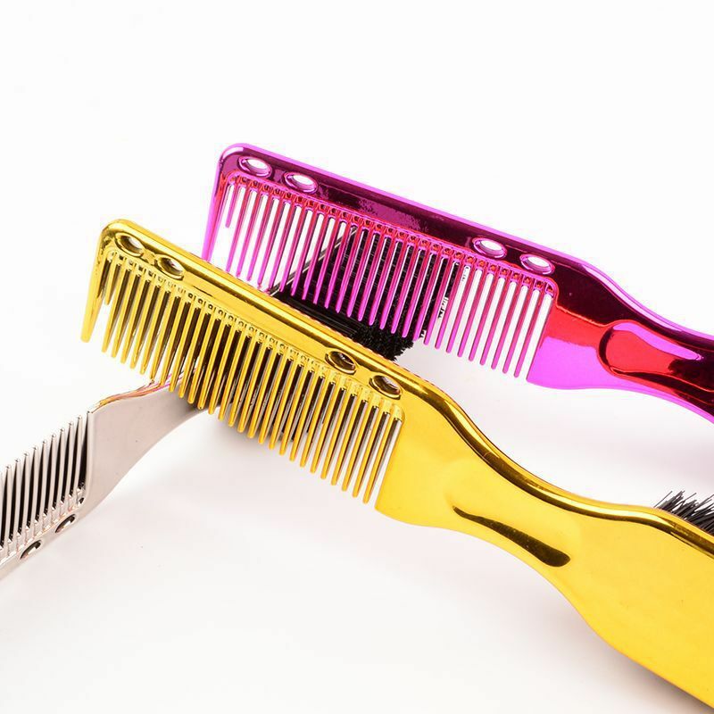Hair Brush Comb Barber Neck Duster Broken Remove Professional Beard Brush Shaving Brushes Vintage Oil Head Shape Cleaning Brush