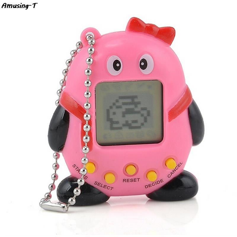 High Quality Pets Nostalgic Virtual Pet Cyber Pet Digital Pet Tamagotchi Penguins E-pet Gift Toy Handheld Game Machine