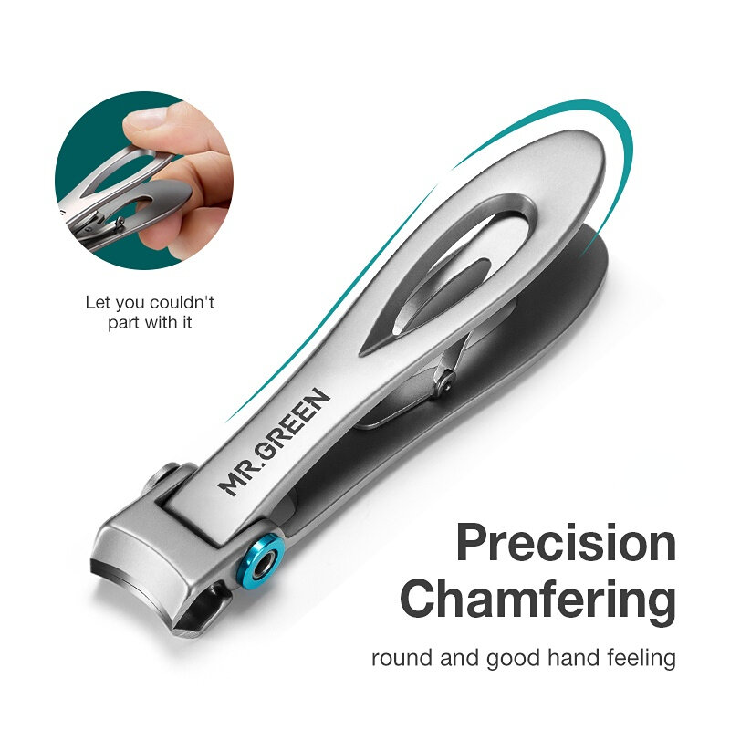 Professional big mouth nail clipper travel nail clipper thick and hard nail clipper pedicure tool