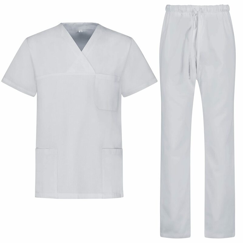 Nurse Uniform, Medical Uniform, Lab Set, Male & Women, Wholesale Clinic, Hospital, Doctor, Overalls, V-Neck, Fashion, Scrub