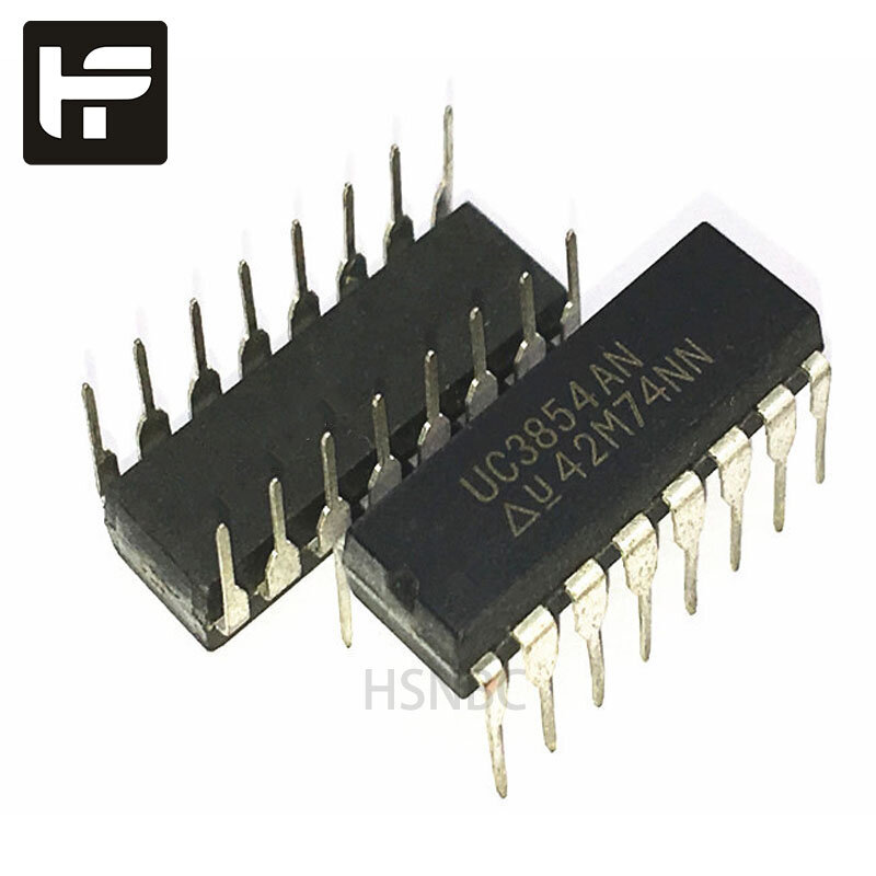 Chip de IC Estoque Original, UC3854N, UC3854AN, UC3854BN, DIP-16, 100% Brand New, 10Pcs por lote