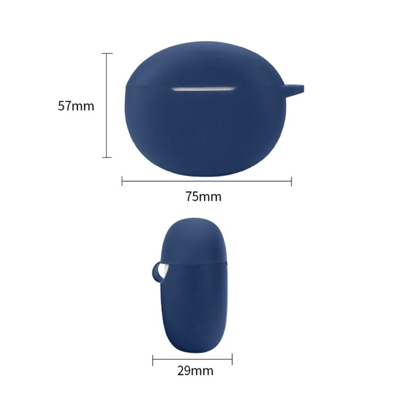 Coque antichoc pour écouteurs, étui doux pour la peau pour Redmi Buds 4 Active Earbud, housse de protection en silicone lavable