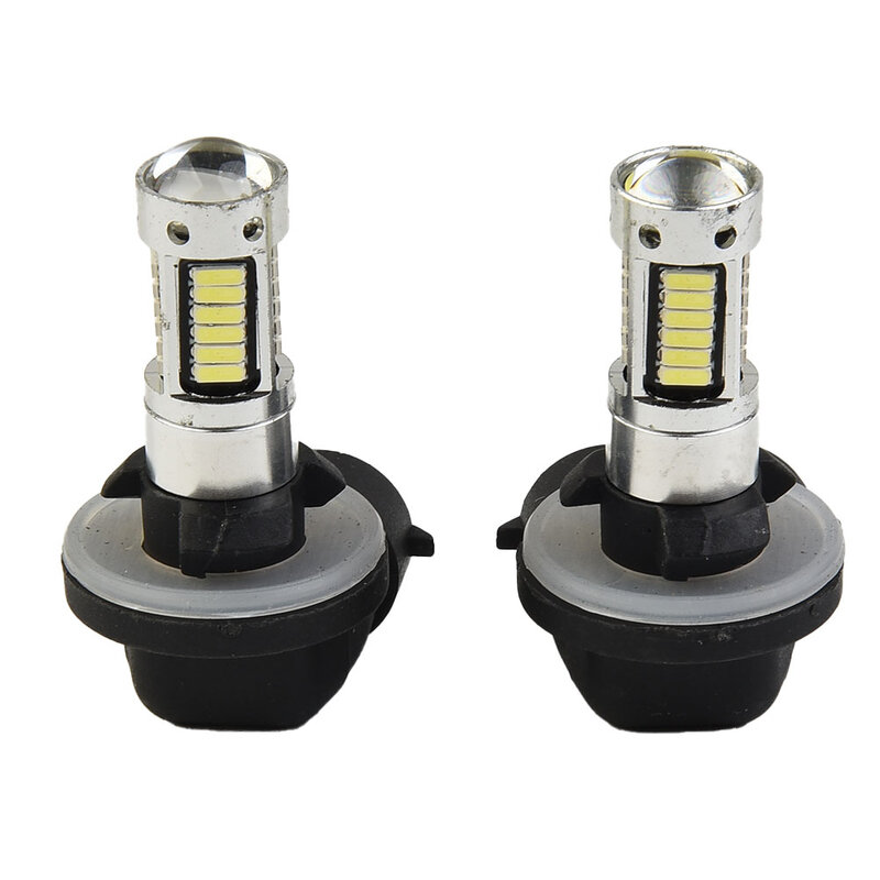 Bombillas LED para luces de circulación diurna, accesorios de ahorro de energía, alto brillo, reemplazo, 1800LM, útiles, 2 piezas
