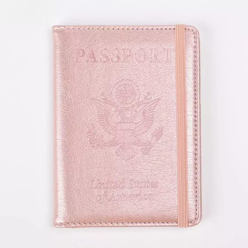 Multi-Function PU Leather RFID Passport Cover Ultra-thin Waterproof Passport Protector Credit ID Card Wallet Passport Holder