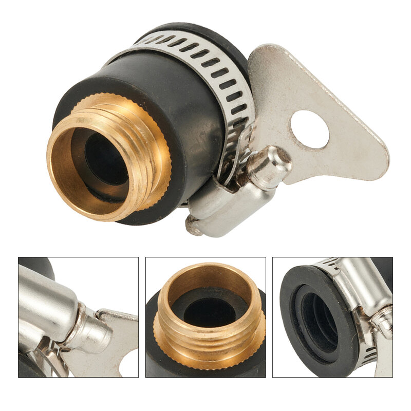 Jardim Brass Tap Connectors, Universal Faucet Adapter, Non-Threaded, Wash Water Gun Pipe Fittings, 1 ", 2" a 3 ", 4"