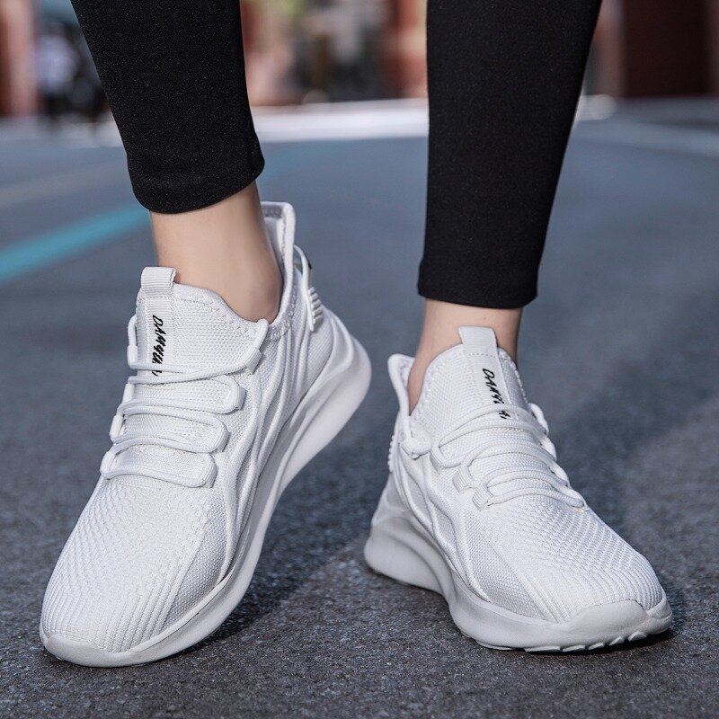 Новые стильные мужские кроссовки Fujeak для бега обувь для прогулок на открытом воздухе мужские кроссовки Удобная женская спортивная обувь для бега Лоферы обувь для бега