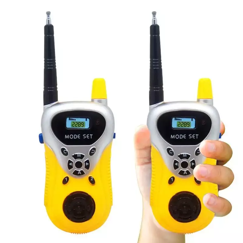 Toddler Walkie Talkies 2 Pack Walkie Talkies Toys For Kids 2 Way Radio Toy With Built-in Flashlight For Outside Camping Hiking