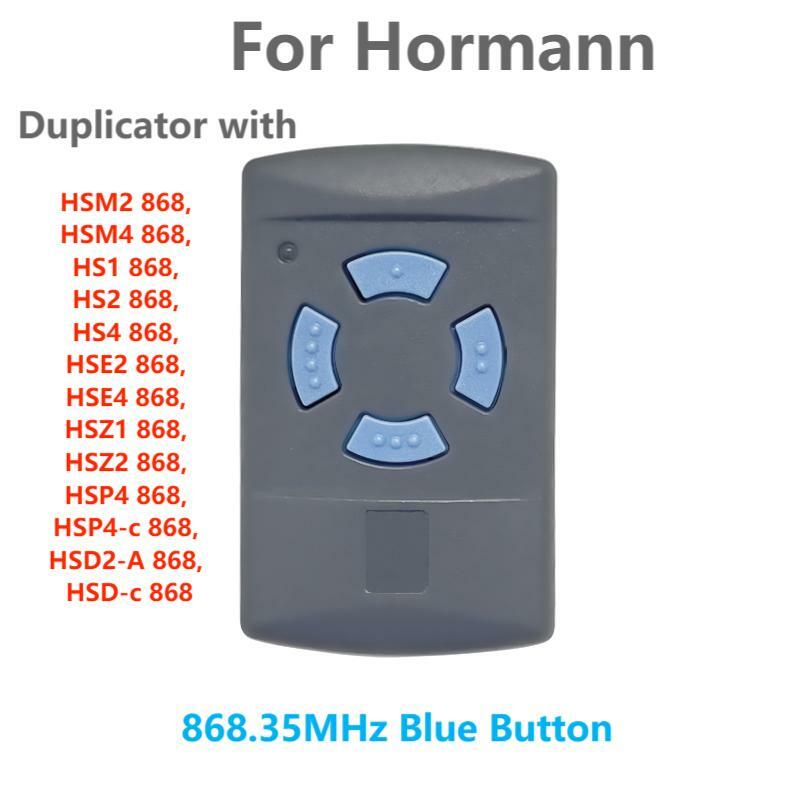 Пульт дистанционного управления для HORMANN 868 МГц, передатчик HORMANN HSM2,HSM4 868 для гаражной двери, пульт дистанционного управления