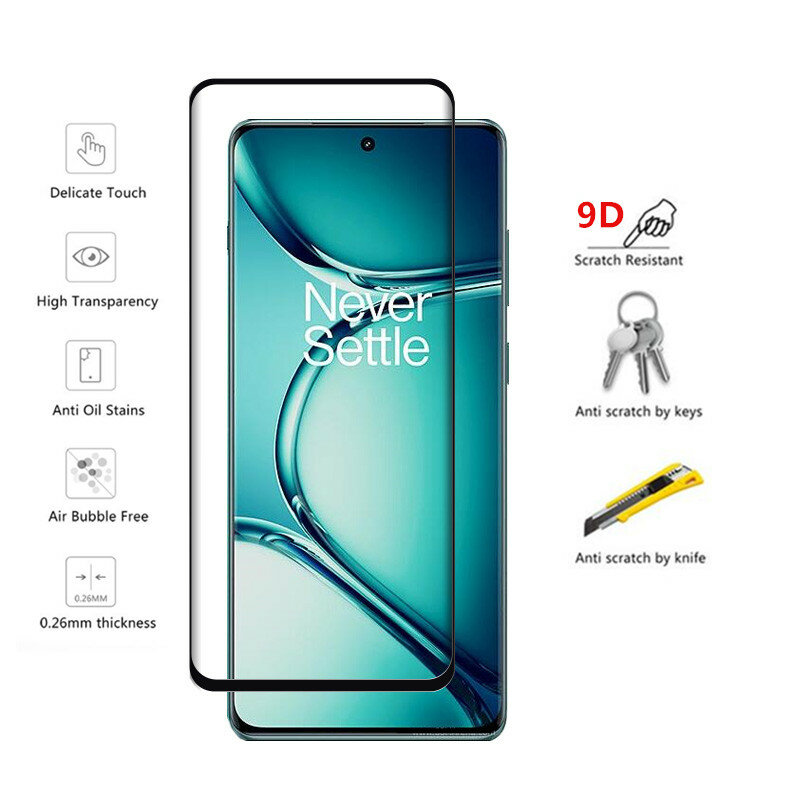Sale 9D Tempered Glass For Oneplus Ace 2 Pro Screen Protector For Oneplus Ace 2 Pro Soft Camera film