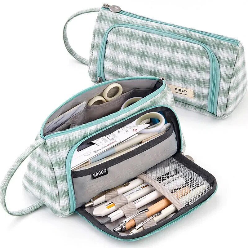 Large Capacity Pencil Case School Students Stationery Pen Storage Supplies Pen Box Pencil Cases Bags Office Stationary Supplies