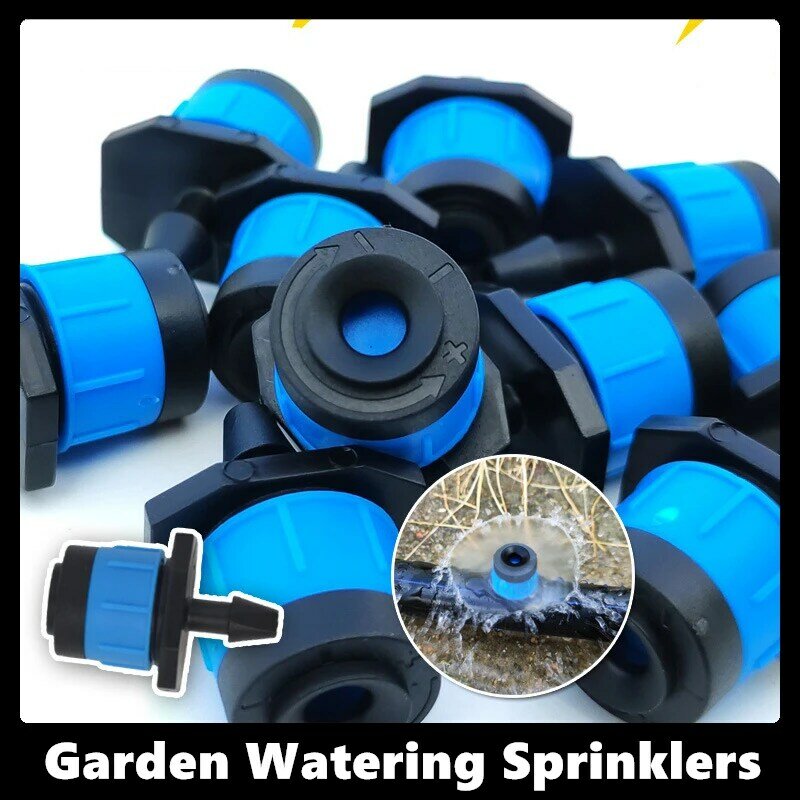 50 Stück/100 Stück Garten bewässerungs sprinkler voll kreisförmig verstellbare Springbrunnen düse einstellbare Streu spray Pilz tropfer