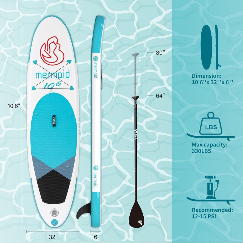 Paddle Board gonfiabile per adulti-, 10ft Stand Up Youth 11ft, SUP , ISUP