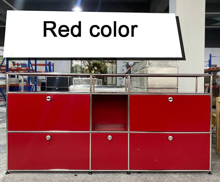 Modul modulare DIY Möbel Anrufer Lager regal Side board kunden spezifische Größe Nachttisch Schrank Edelstahl Heimgebrauch