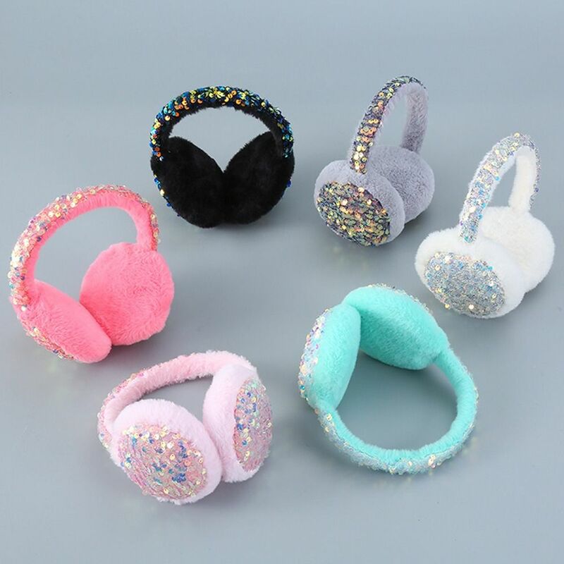 Windproof Earmuffs Cute Warm And Comfortable Soft Plush Ear Covers Cold Weather Ear Warmers Winter