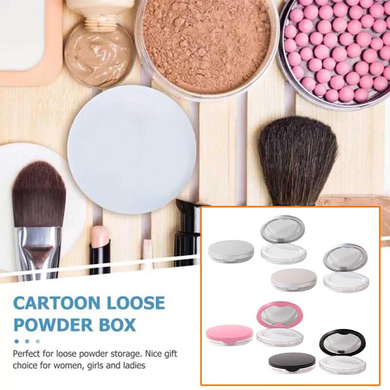 Empty Air Cushion Puff Box Portable Cosmetic Makeup Case Container With Powder Sponge Mirror For Bb Cream Foundation Diy Bo K7D8