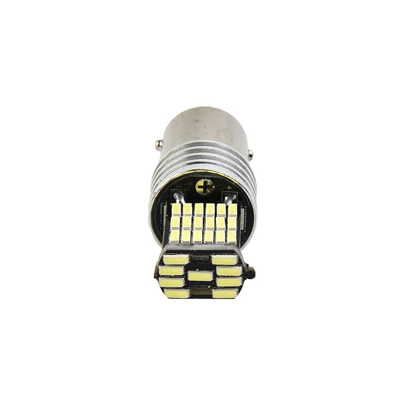 หลอดไฟ4014 LED 1156 BA15S P21W สำหรับไฟเลี้ยวรถยนต์ไฟซีนอนสีขาว6500K ใหม่เอี่ยมและคุณภาพสูง