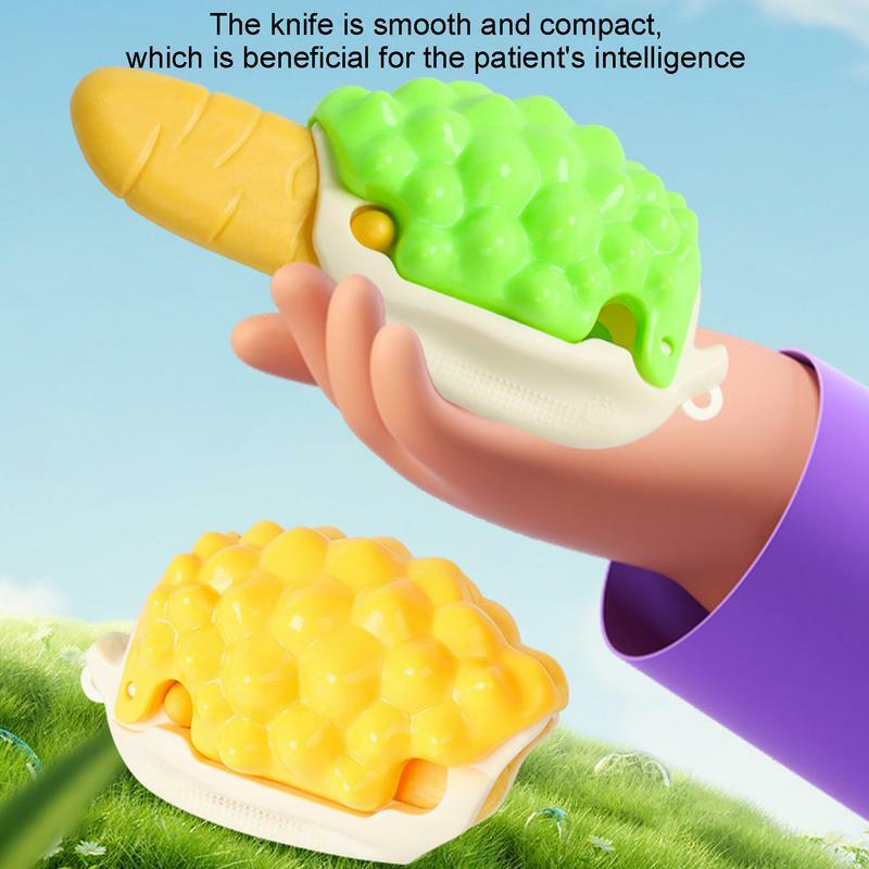 Gravity Fidget Toys Durian Shaped Travel Friendly Gravity Knives Decompresion Push Small Toy Gifts For School Working Home Party