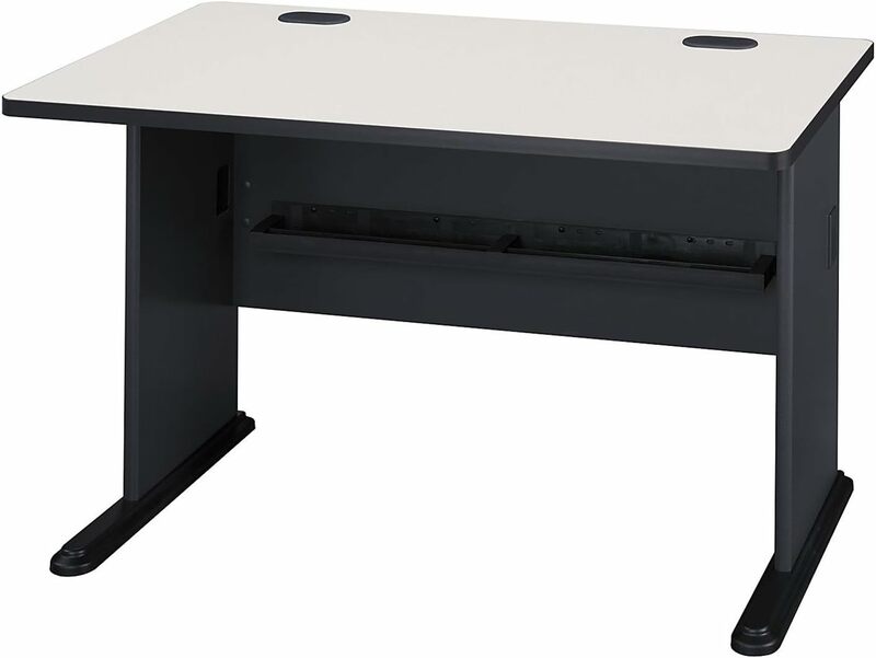 Bush Business Furniture Series Computer Desk, pequena mesa de escritório para casa ou profissional Workspace