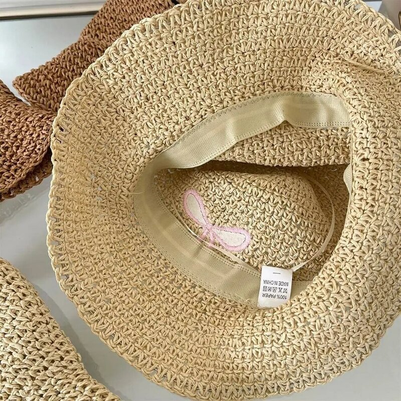 Sombrero de cubo con correa de lazo, protector solar de secado rápido, transpirable, Color sólido, ideal para acampar al aire libre, novedad, primavera y verano
