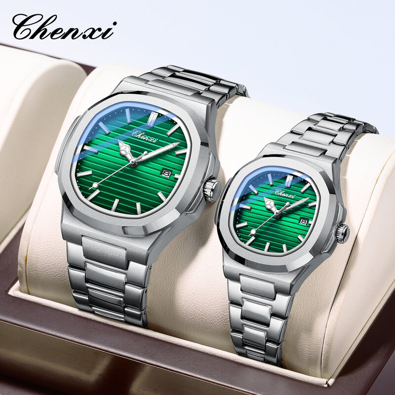 นาฬิกาข้อมือควอตซ์หรูแฟชั่นสำหรับผู้หญิง Chenxi นาฬิกาสตรี2023ผลิตภัณฑ์ใหม่