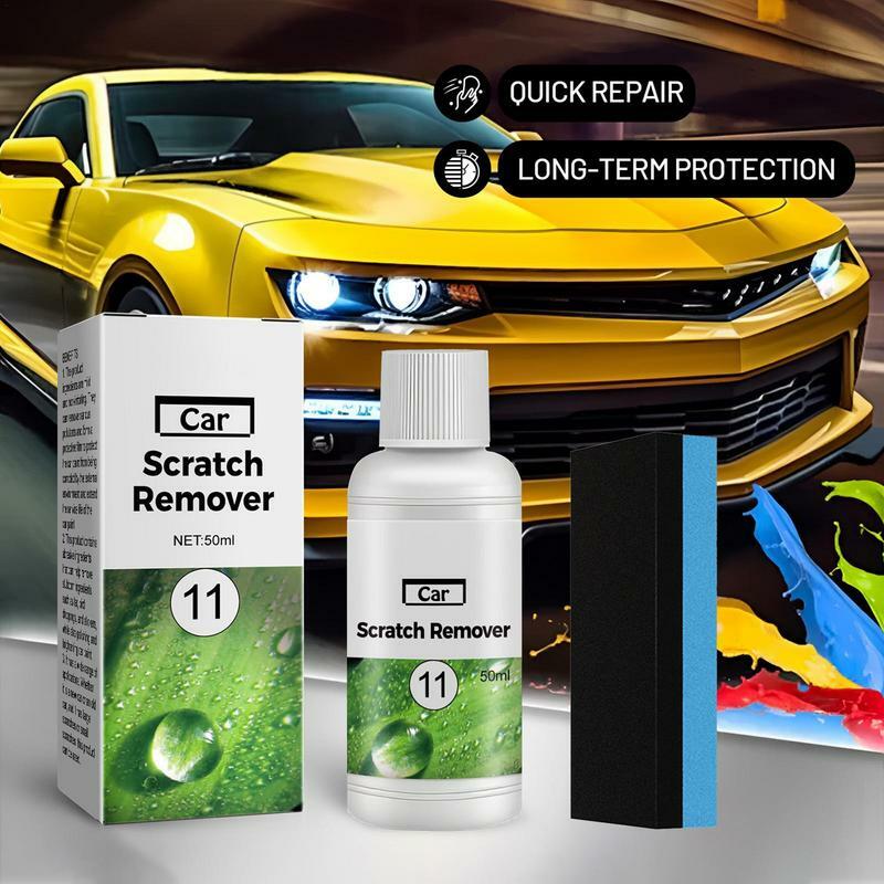 50ML Deep Scratches Remover With Sponage Car Scratch Car Paint Remover Restoration Scratch Remover Accessory For Vehicles Suv Rv