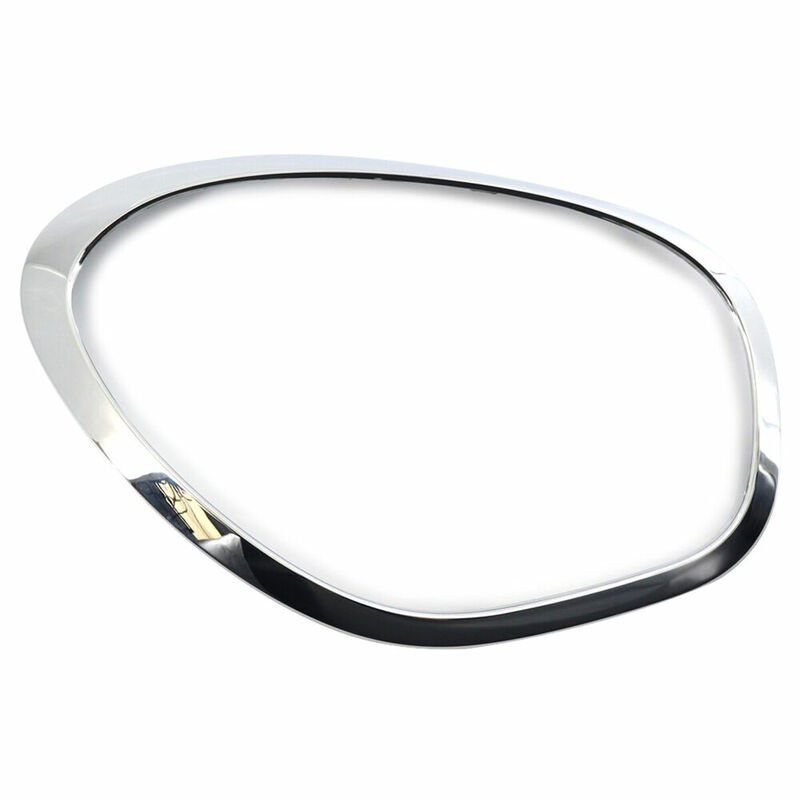 Chrome Left/Right Side Headlight Bezel Ring Trim Cover For Mini Cooper R60 Countryman
