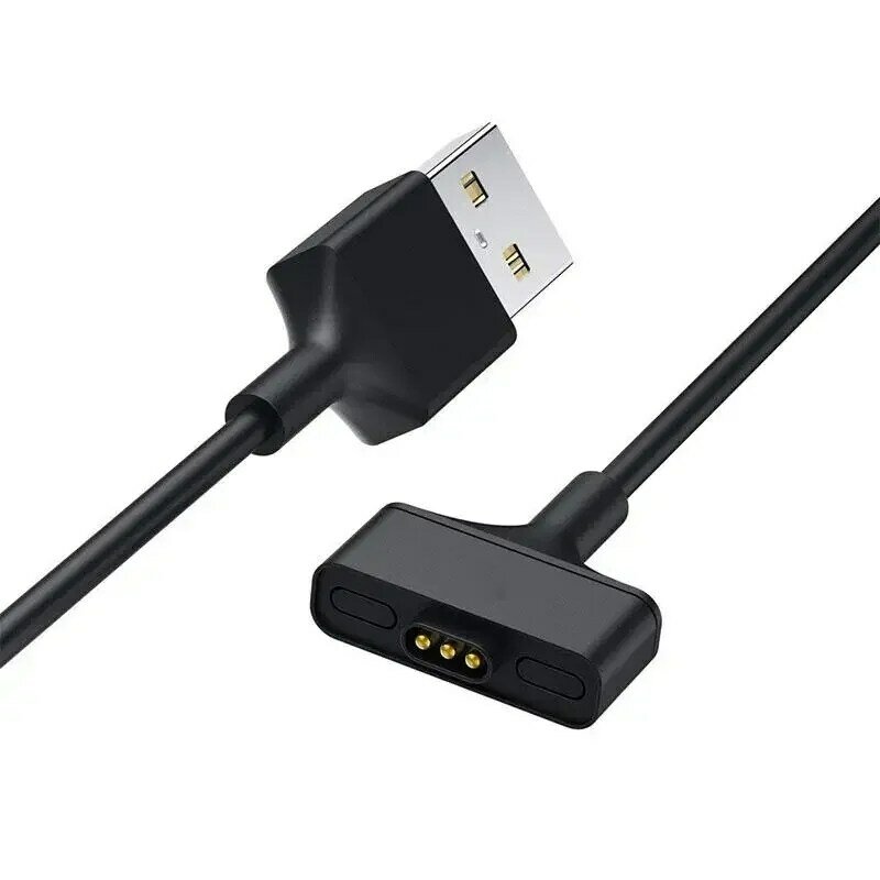 Cabo do carregador USB para Fitbit Ionic, substituição pulseira, cabo de carregamento sem fio, Acessório Tracker, 1m