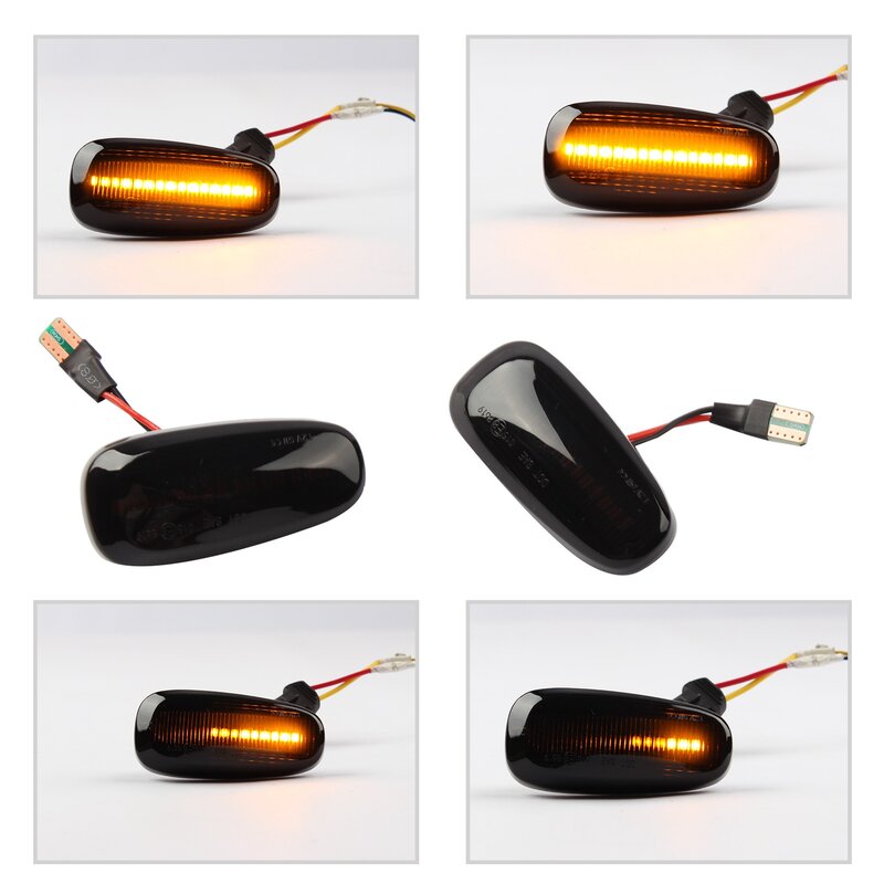 مصباح مؤشر إشارة الانعطاف LED للسيارة ، ضوء علامة جانبية ، أوبل A ، 99-05 ، G 98-09 ، 2