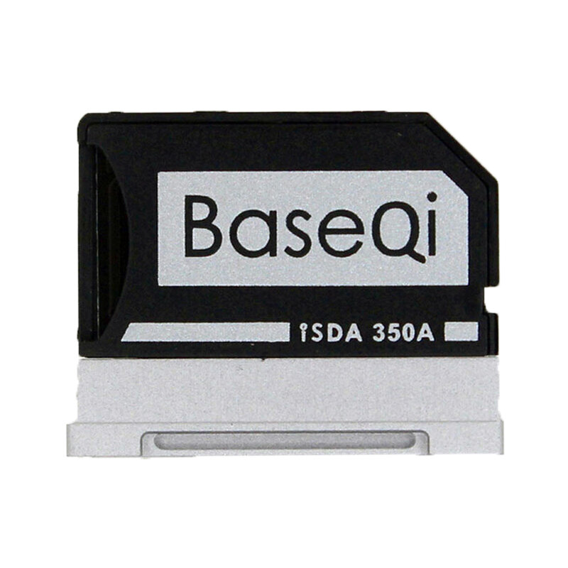 BASEQI per Microsoft Surface Book1/2/3 13 pollici alluminio MiniDrive Micro SD Card Adapter Model350A