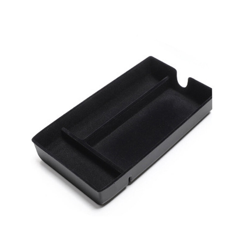 Black Car Center Console Armrest Storage Box Tray Organizer Fit for Lexus RX 2023 Left Hand Drive