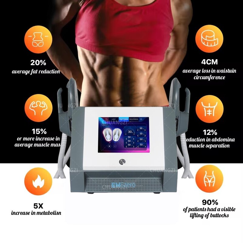 آلة تنحيف الجسم EMSzero-Neo RF ، نحت العضلات الكهرومغناطيسية ، حرق الدهون نوفا ، فقدان الوزن ، EMS ،