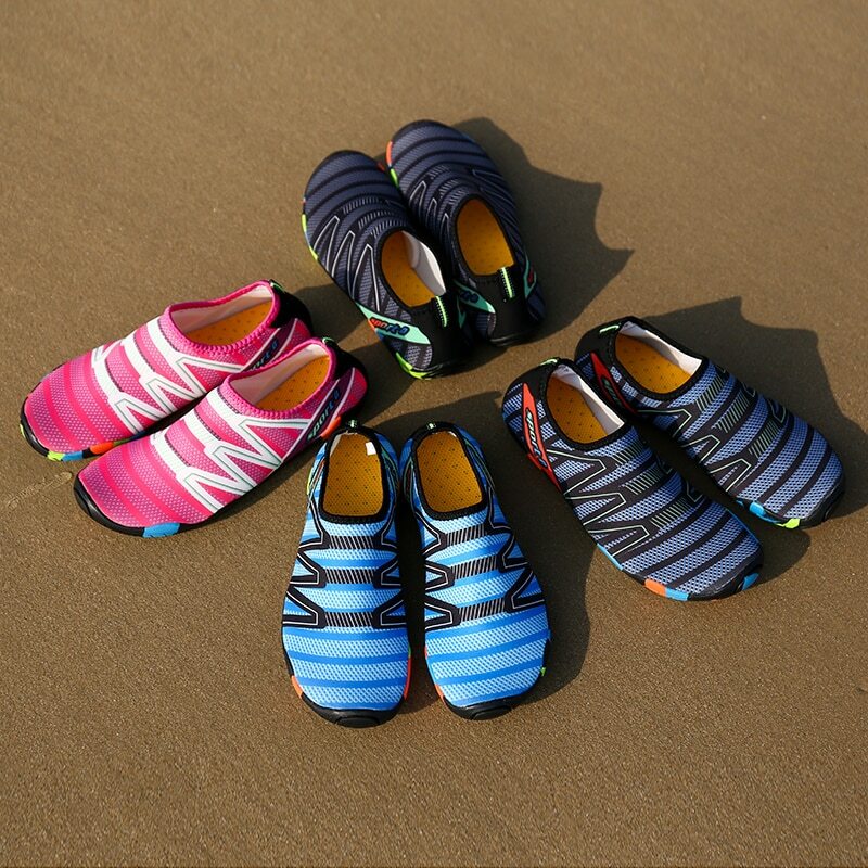 Feslisho-zapatos de agua de secado rápido para playa, zapatillas de natación Unisex, zapatillas de surf descalzas, zapatillas de playa ligeras