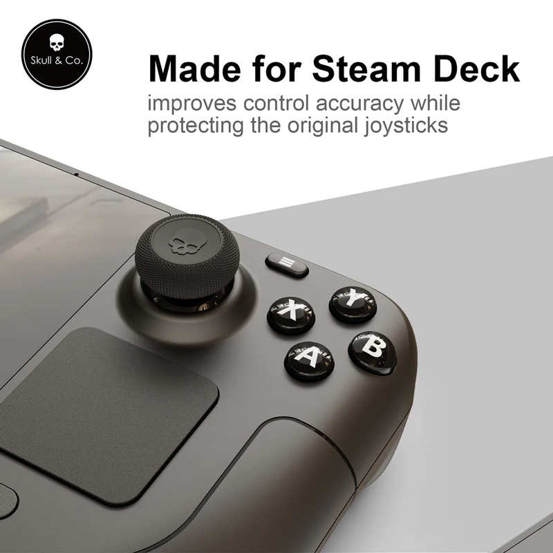 Skull & Co.-Thumb Grip Set para Steam Deck, Joystick Cap, Thumbstick Cover, FPS, CQC, ROG